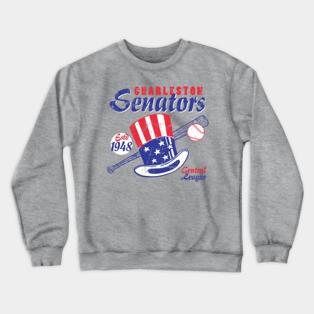 Charleston Senators Crewneck Sweatshirt by MindsparkCreative